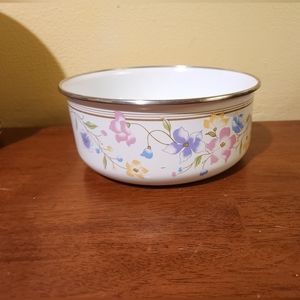 Vintage Mixing Bowl Alan Roberts Enameled Steel